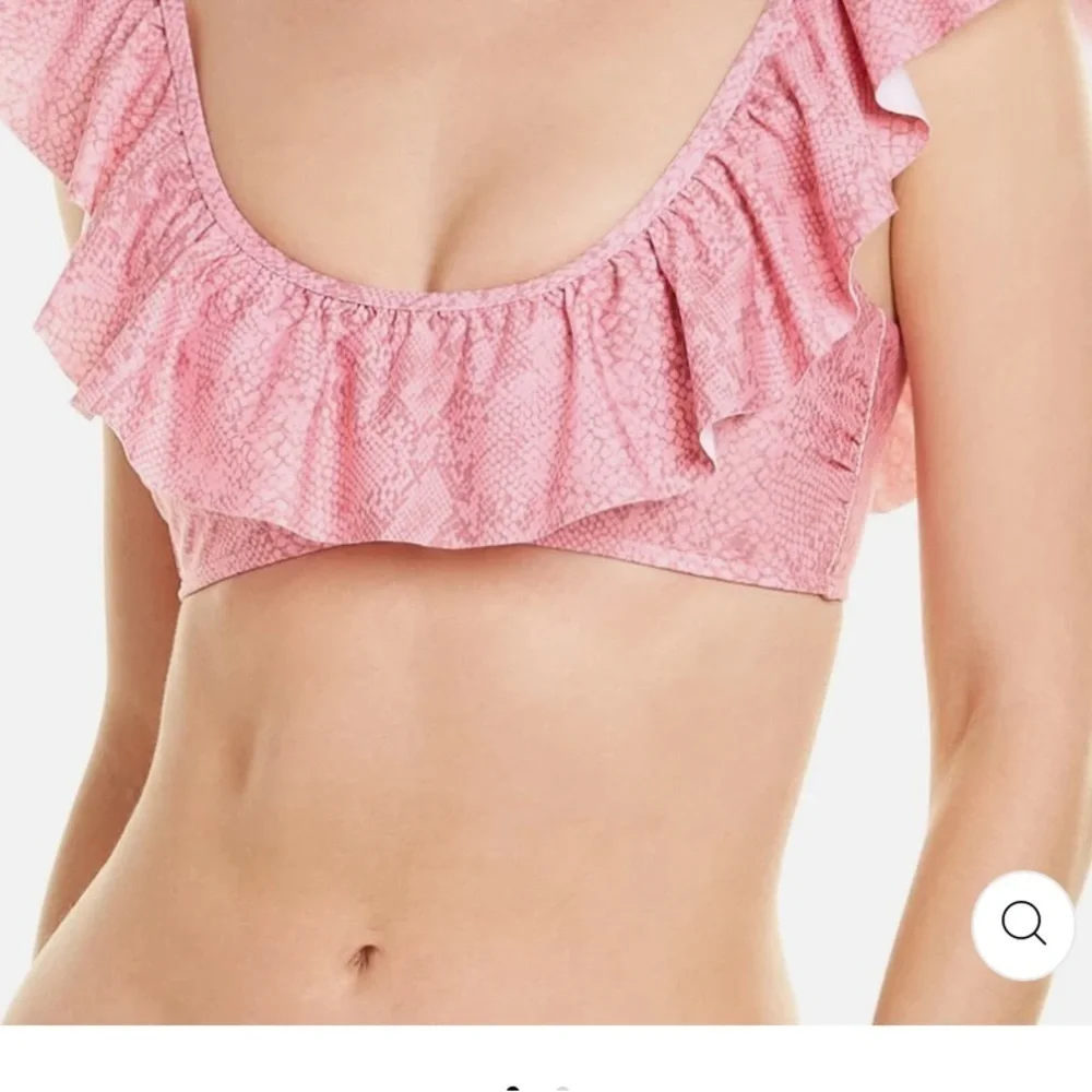 Splendid Ruffle Bralette Top size small